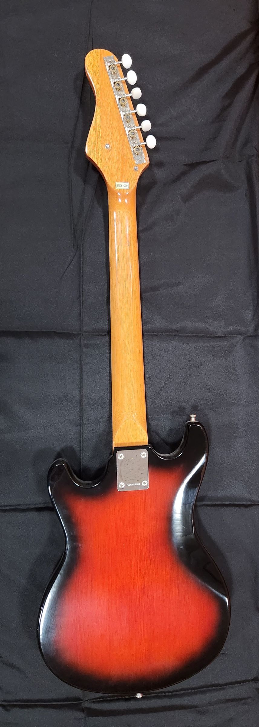 Vintage 1960's MIJ Ranger Kawai Teisco Electric Guitar Sunburst