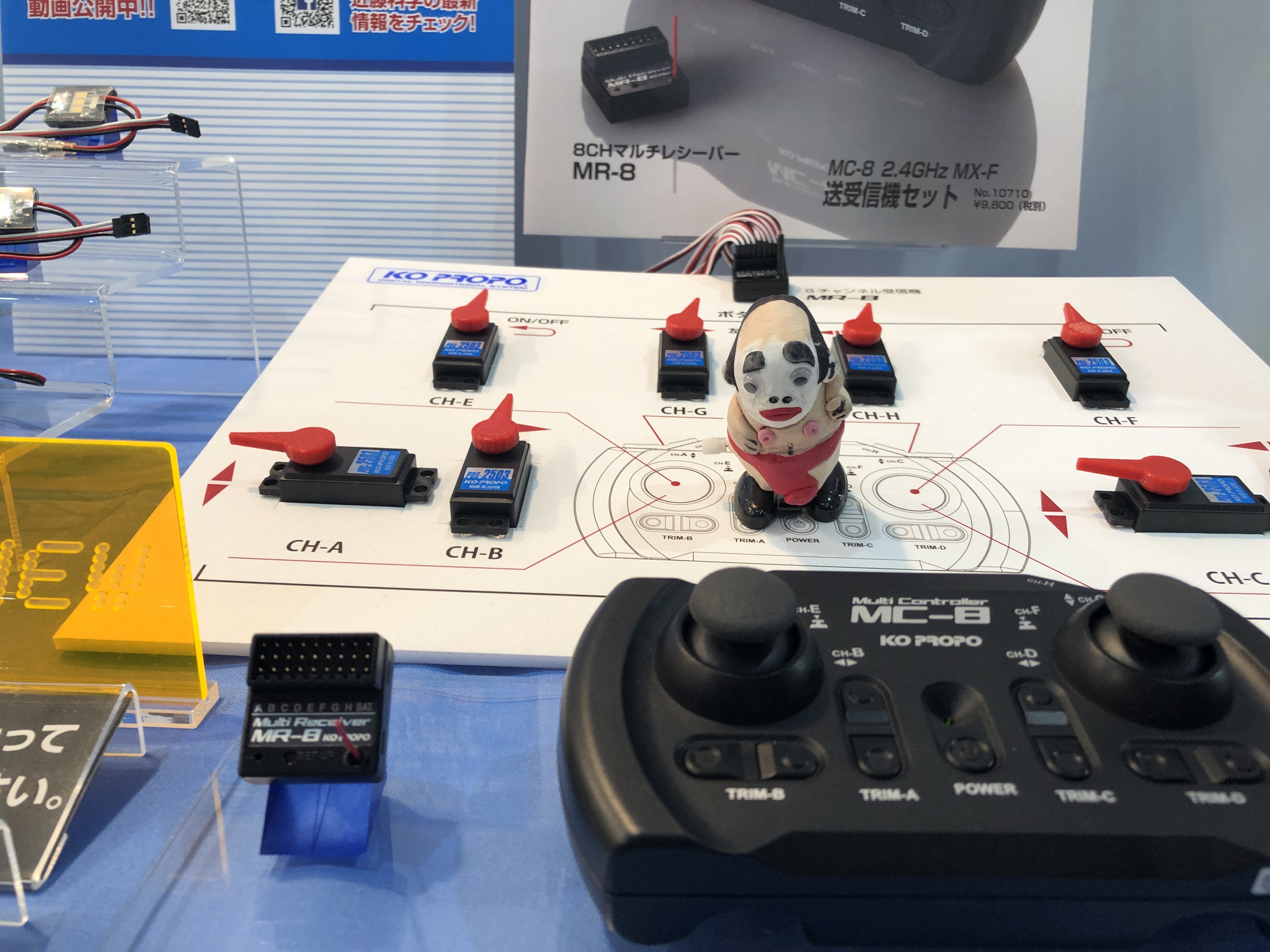 MC-8レビュー＆試走!! ゲームコントローラー風ラジコンプロポ | チーム