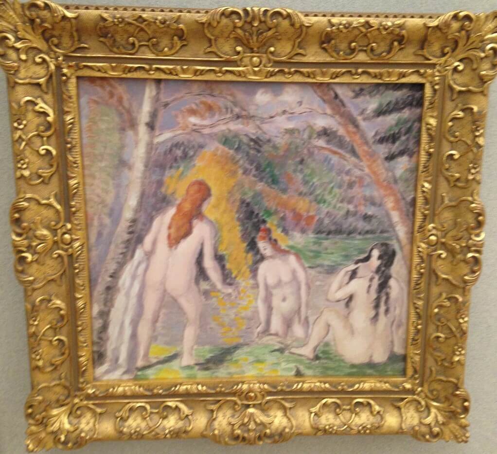 三人の浴女たち ポール・セザンヌ | たそがれ君の地球めぐり