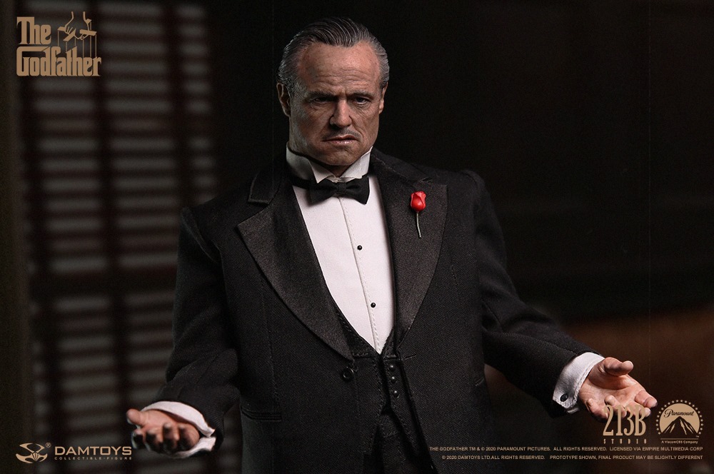 The Godfather | Don Vito Corleone 1/6 Scale Figure by DAMTOYS