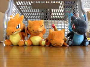 ポケットモンスターXY＆Zコロっとまんまるぬいぐるみ〜リザードン•メガ