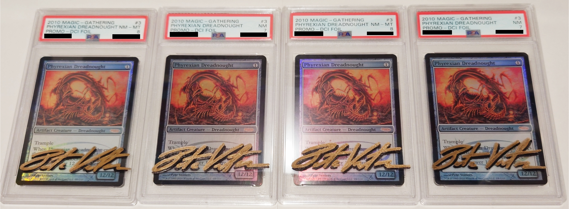 MTG-サイン ファイレクシアン・ドレッドノート【Pete Venters】 – Val