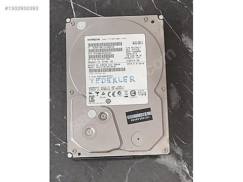 Hitachi HDS721010CLA632 sabit disk HDD 1 TB sahibinden.comda