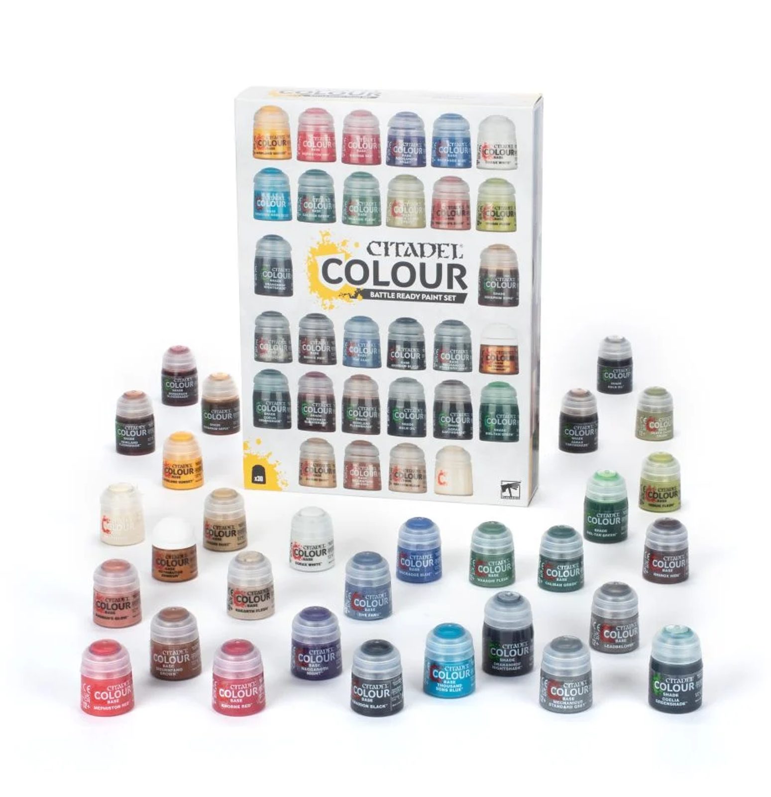 Citadel Colour: Battle Ready Paint Set Warhammer - Citadel colors