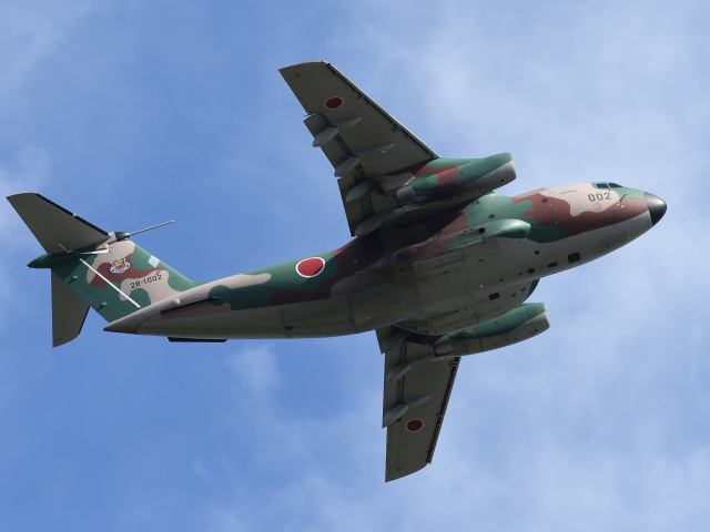 カワサキか・・・じゃない？生まれの違う2機のC-1 | HARUKAZE