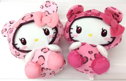 パンダハローキティ レディなヒョウ柄BIGぬいぐるみが登場！ - UFO基ゃ