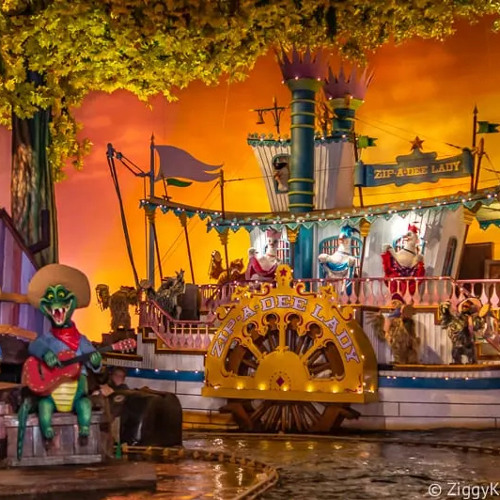 Stream Splash Mountain - Zip-A-Dee-Doo-Dah (Exterior Version Area