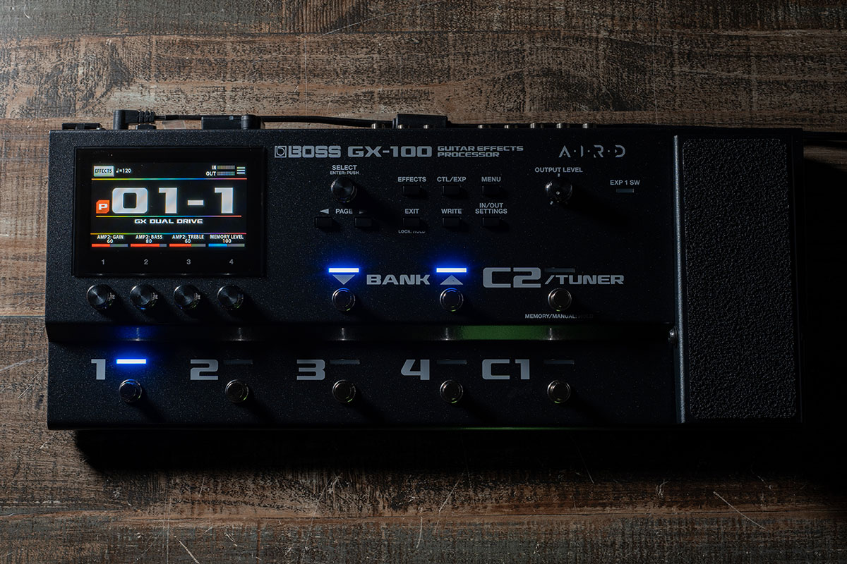 2024.9】BOSS GX-100 がVersion 2 にアップデート！ – GuitarQuest