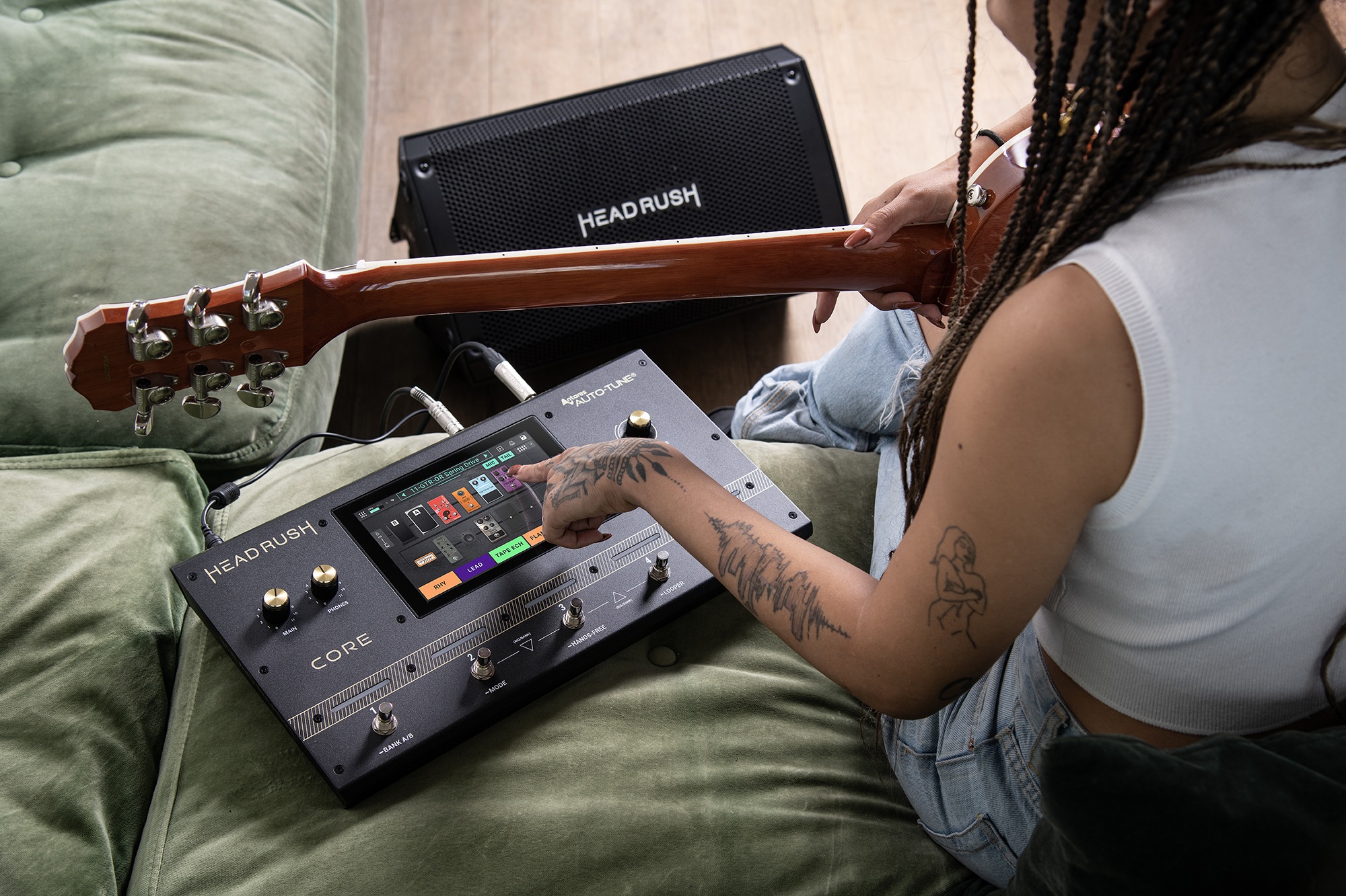 HeadRushからギターボーカル用マルチエフェクターが登場