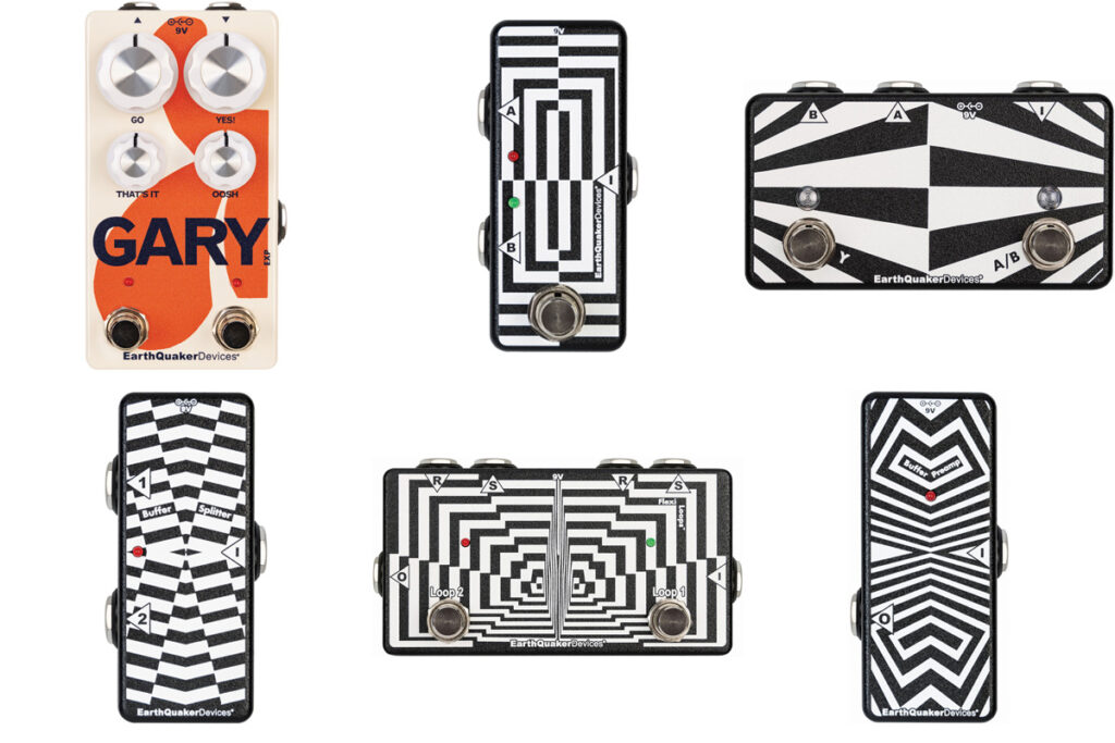 Earthquaker Devices 新製品 Gary ＆ Utilityペダル5機種＜11月29日