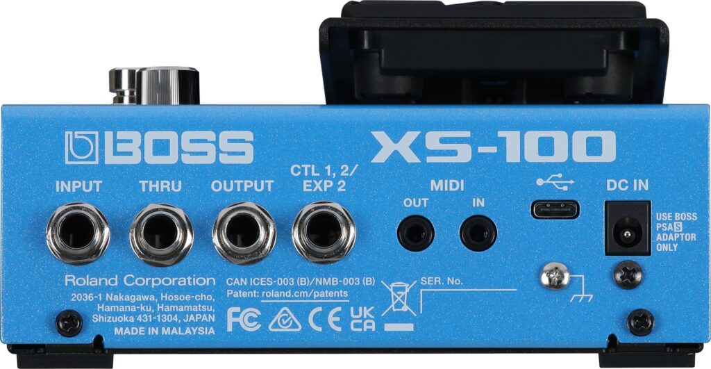 BOSS 新製品 ギター／ベース用ピッチ・シフター「XS-100」&「XS-1