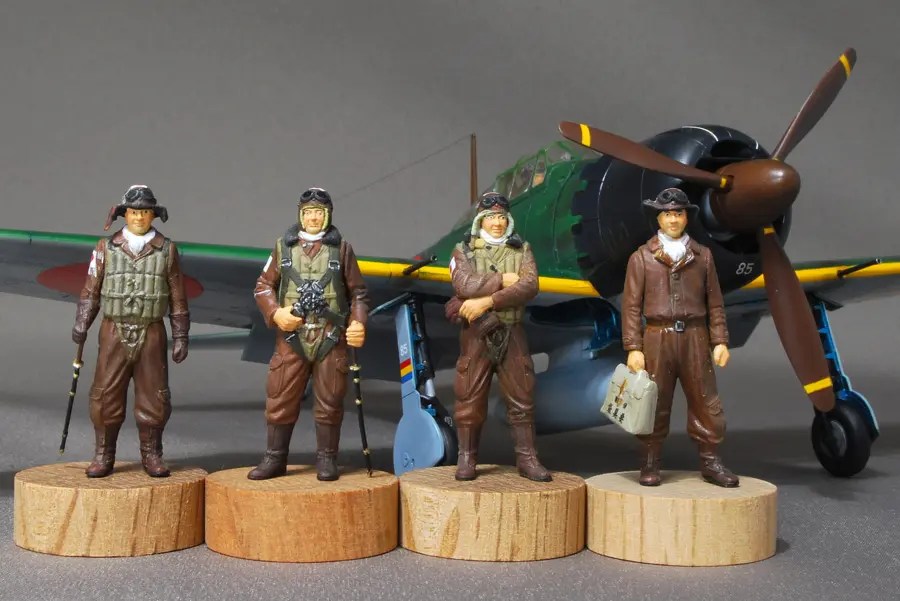 零戦五二型/五二型甲 大日本帝国海軍艦上戦闘機 タミヤ 1/48 組立と