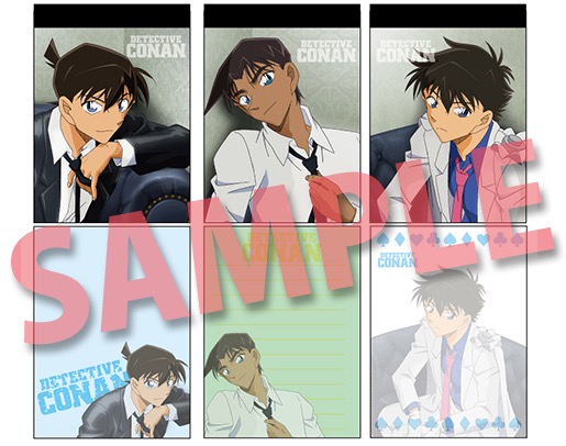 名探偵コナン」工藤新一×服部平次×怪盗キッドの新グッズ登場