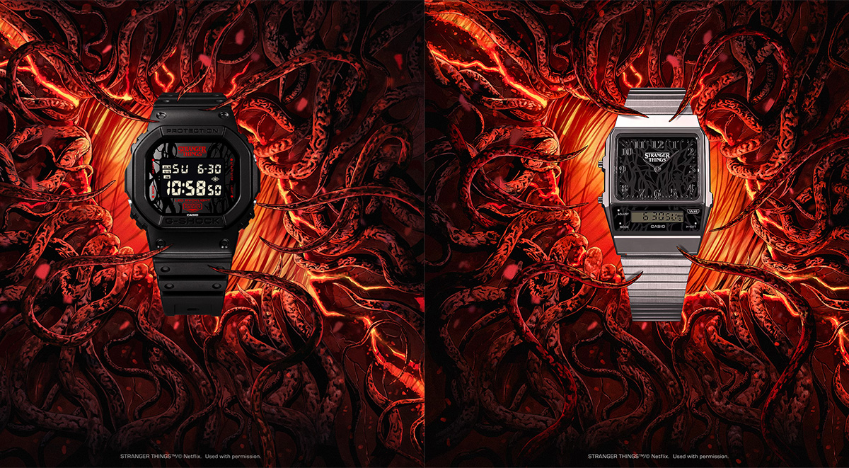 Stranger Things x CASIO Timepieces Return For The Final Chapter