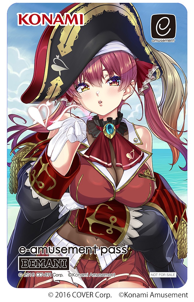 コナミアミューズメント、『SOUND VOLTEX EXCEED GEAR』で宝鐘マリンと