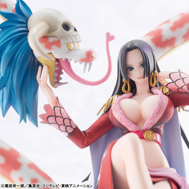 メガハウス、王下七武海“海賊女帝”「ボア・ハンコック」を立体化した