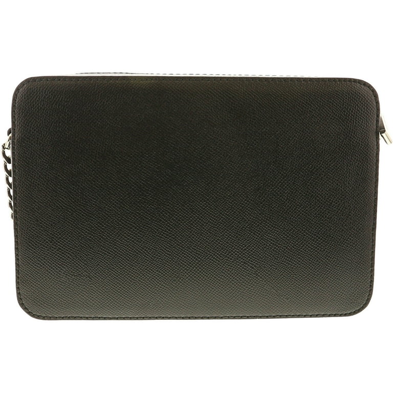 Michael Kors Jet Set Saffiano Leather Crossbody Bag - Black