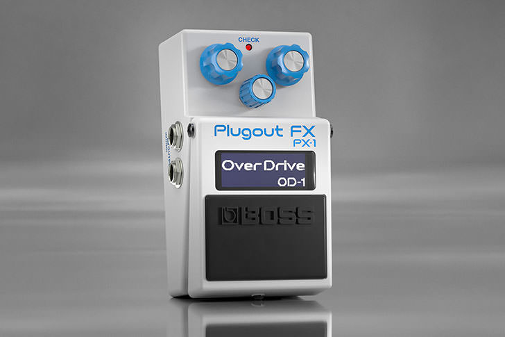 ボス、歴代名機のサウンドをDSPによって再現する“Plugout FX”、「PX-1