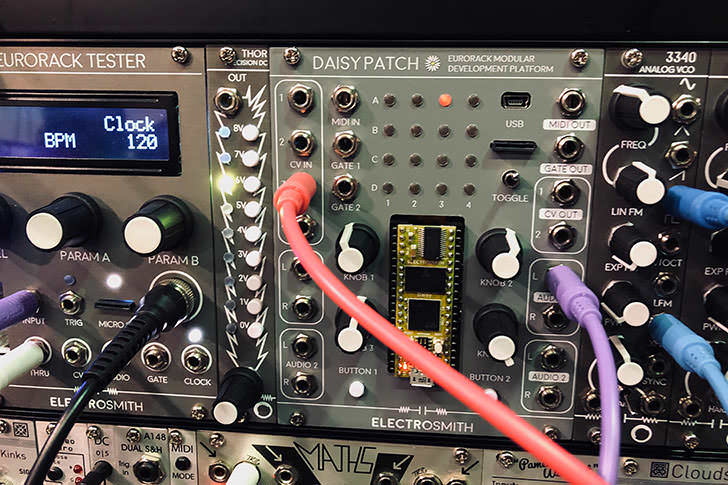 NAMM 2020: オリジナルのグルーブボックスやEurorackモジュールを製作