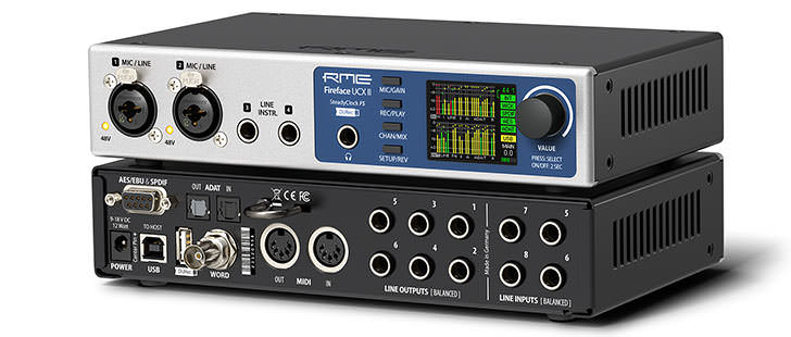 RME、新型オーディオIF「Fireface UCX II」を発表…… 名機UCXの次世代