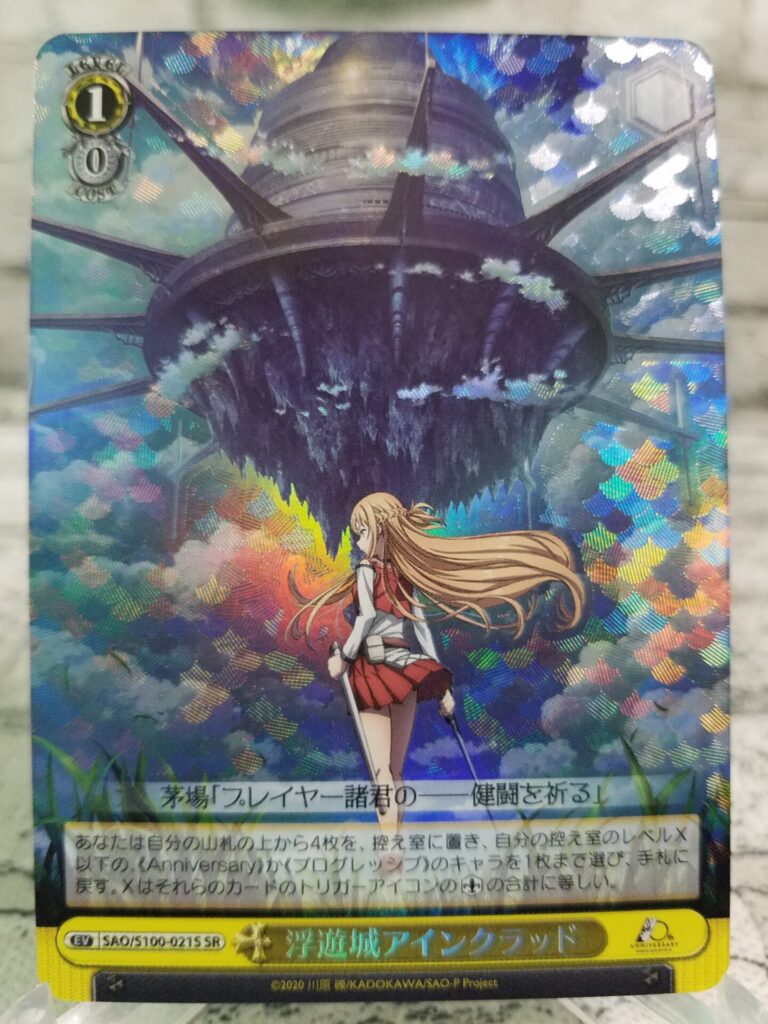 ヴァイス】アニメ ソードアート・オンライン 10th Anniversaryを3