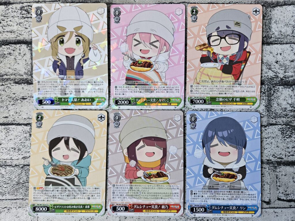 ヴァイス】ゆるキャン△ SEASON3を3BOX開封。AGR（オートグラフレア