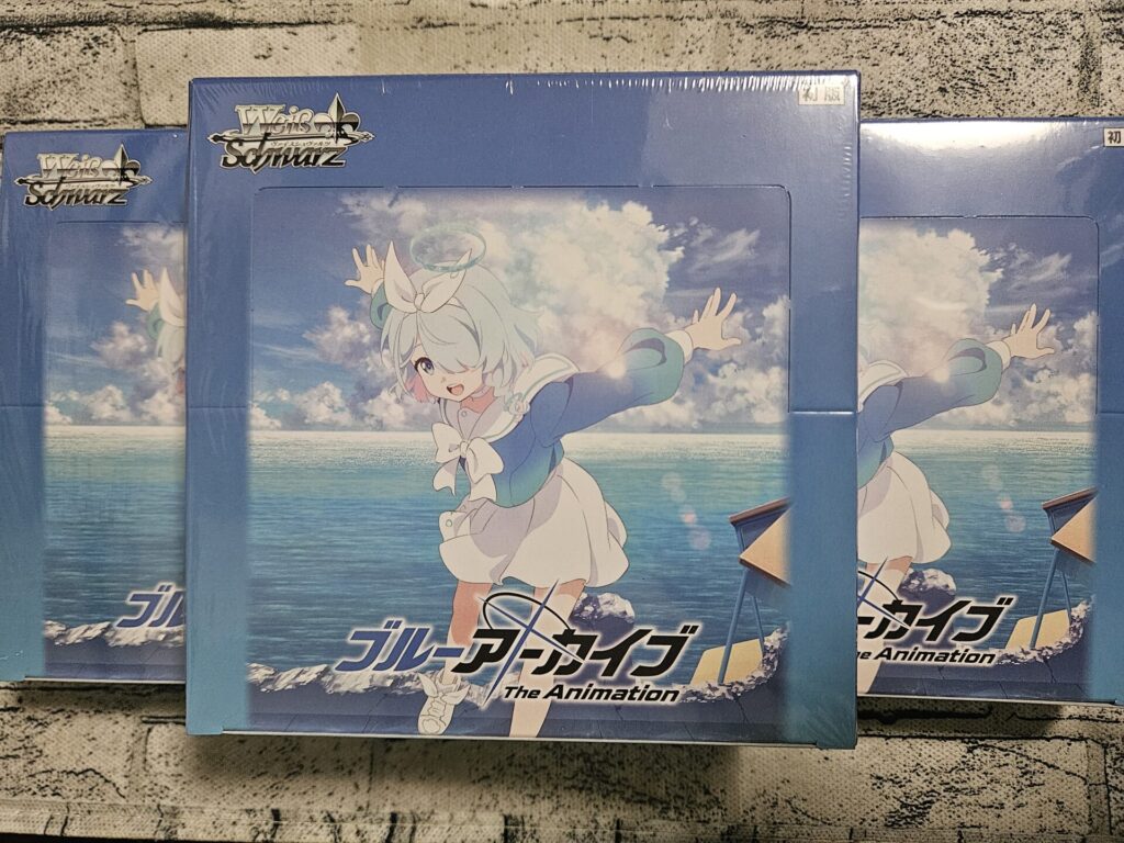 ヴァイス】ブルーアーカイブ The Animationを3ボックス開封。 | あいす