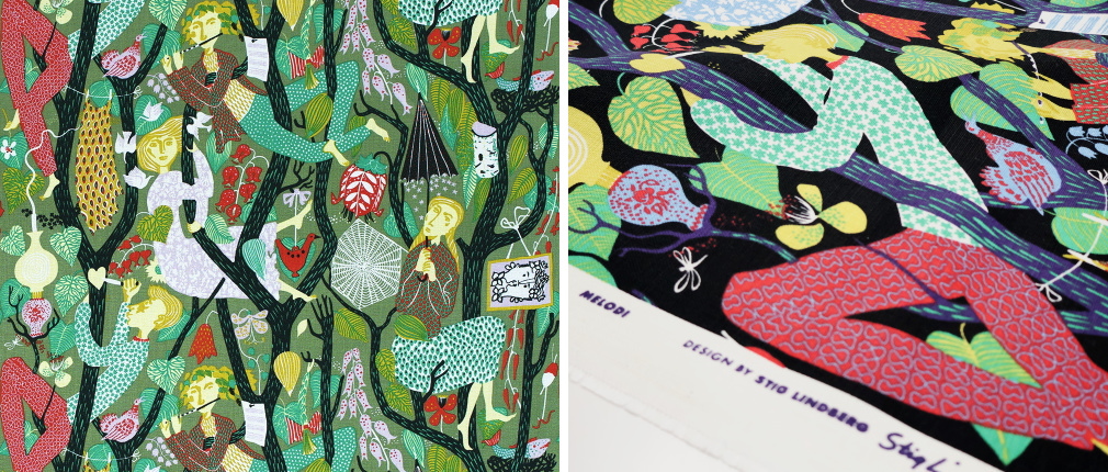 STIG LINDBERG × LJUNGBERGS｜北欧デザインのユーモアを布で読む