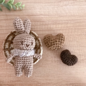 YouTubeと編み方表】♡ハートのあみぐるみ♡ | いちごクロッシェ