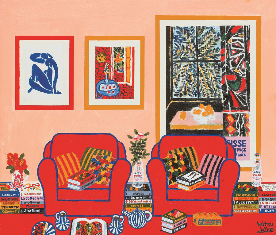 赤の画家」笹尾光彦展（静岡伊勢丹） | 一枚の繪