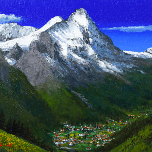 森下 一夫 | 一枚の繪