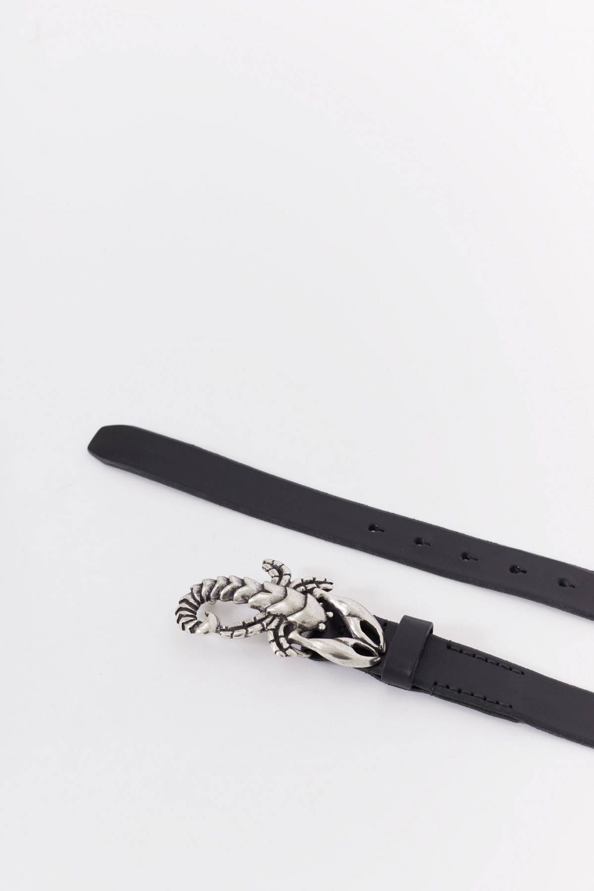 OUR LEGACY OILY BLACK SCORPION BELT | IAMNUE