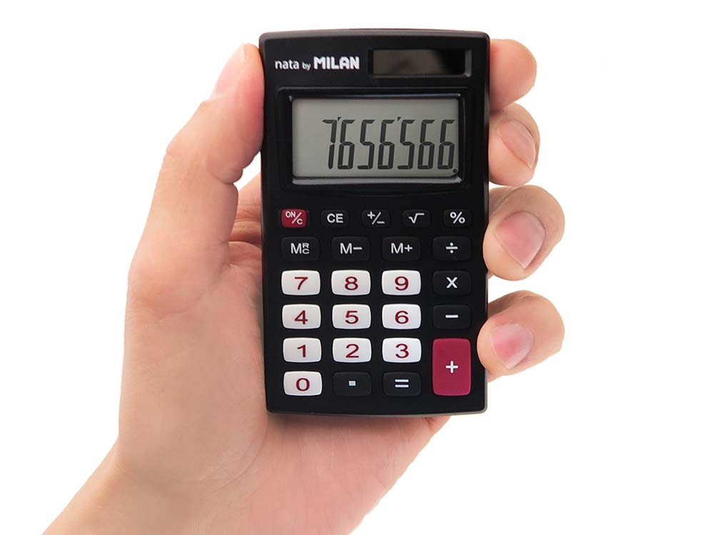 MILAN【ミラン】nata 8桁電卓 150208 ポケット カリキュレーター
