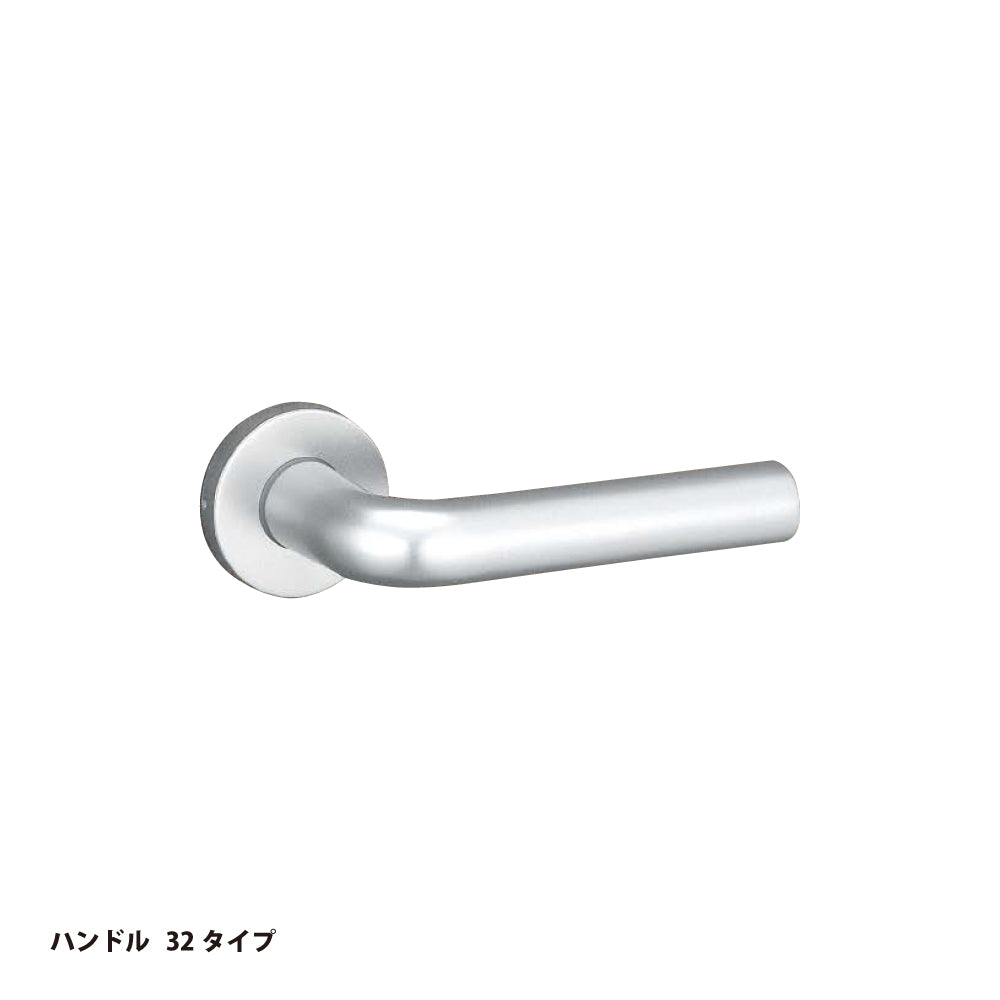 U9 LA32-3 片開き用 SV｜レバーハンドル錠｜美和ロック（MIWA