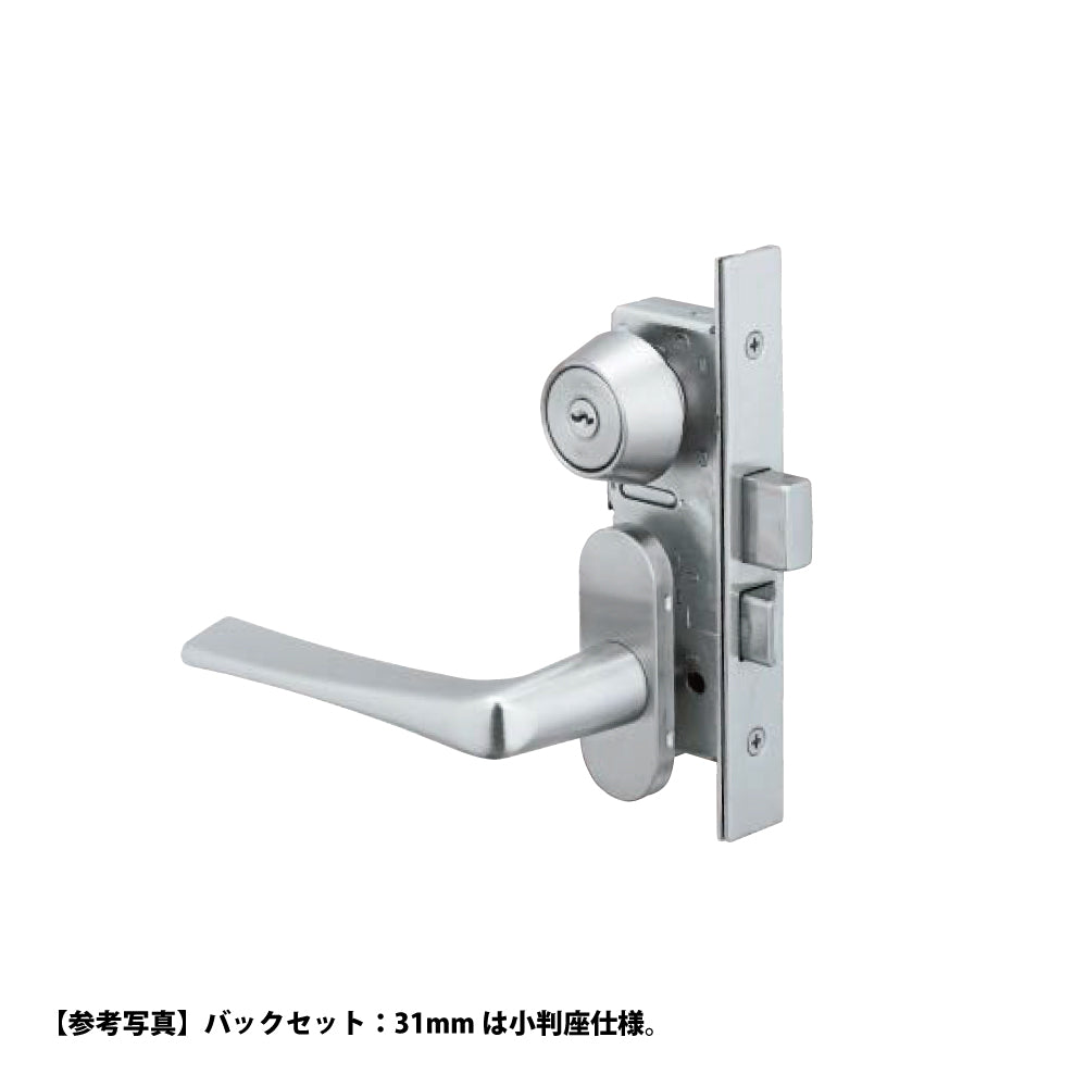 LA20-0 片開き用 SV｜レバーハンドル錠｜美和ロック（MIWA