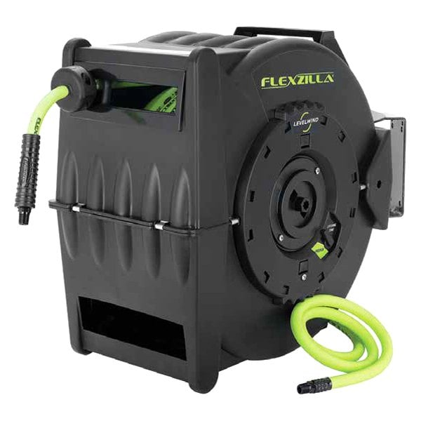 Flexzilla® L8306FZ - Levelwind™ Retractable Air Hose Reel with 3/8