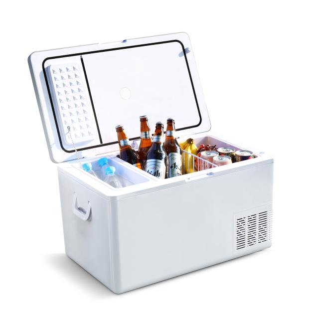 車載冷蔵庫 35L ポータブル冷凍庫冷蔵庫 ドイツ式コンプレッサー式