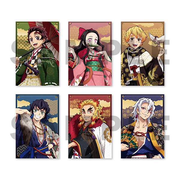 新品】鬼滅の刃 鬼滅の奏 描き下ろしポストカードセット 竈門炭治郎