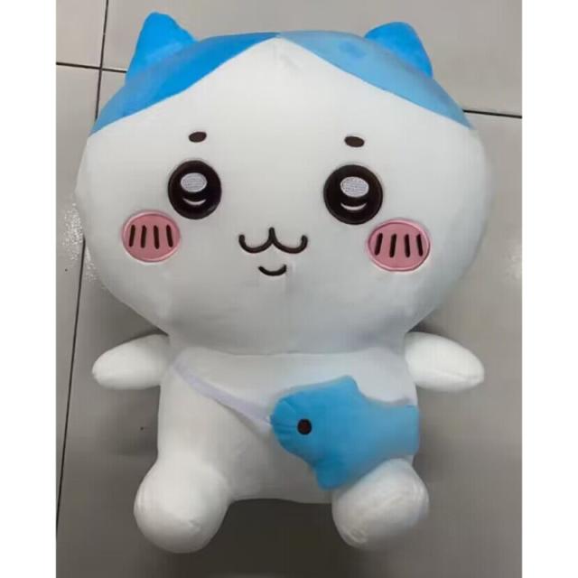 超BIGぬいぐるみ ちいかわ スポーツ刈りなハチワレ 32cm 47cm 62cmの