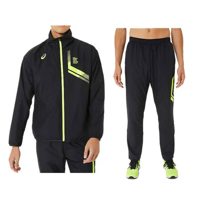 Bホワイト/2XLのみ】ASICS（アシックス）LIMO 裏トリコット ブレーカー