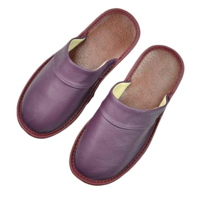 レザー スリッパ 室内履き レディース オフィス サンダル 本革