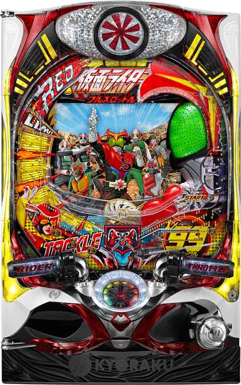 CRぱちんこ仮面ライダー フルスロットル タックル99ver. パチンコ