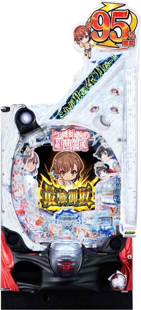 RUSHは秒速決着＆継続率約95％！！パチンコ新台「Pとある科学の超電磁