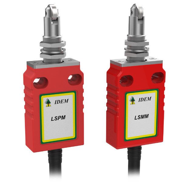 Miniature Safety Limit Switch with Panel Mount Cross Roller