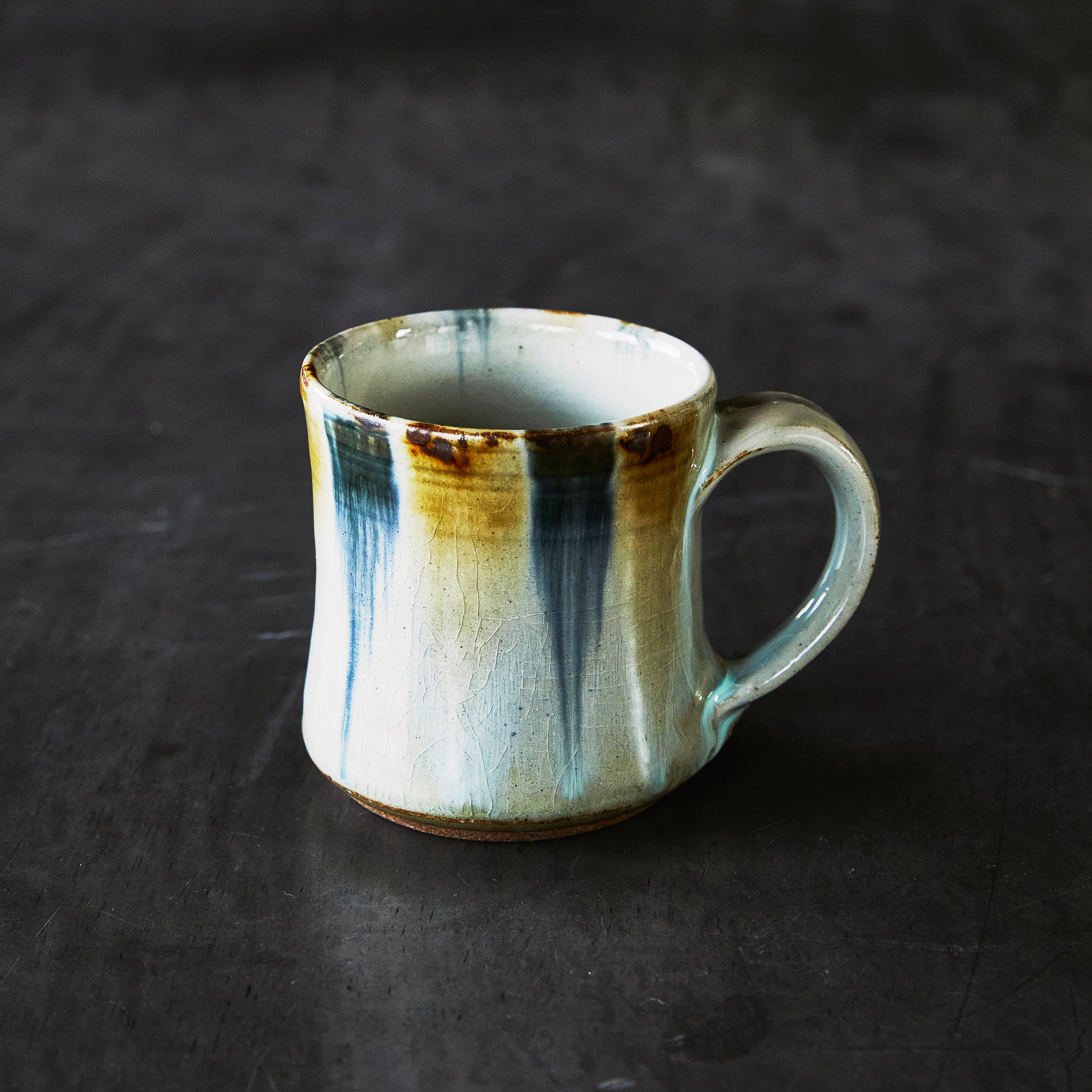 袖師窯 尾野友彦 マグカップ 【三彩】 – IEGNIM
