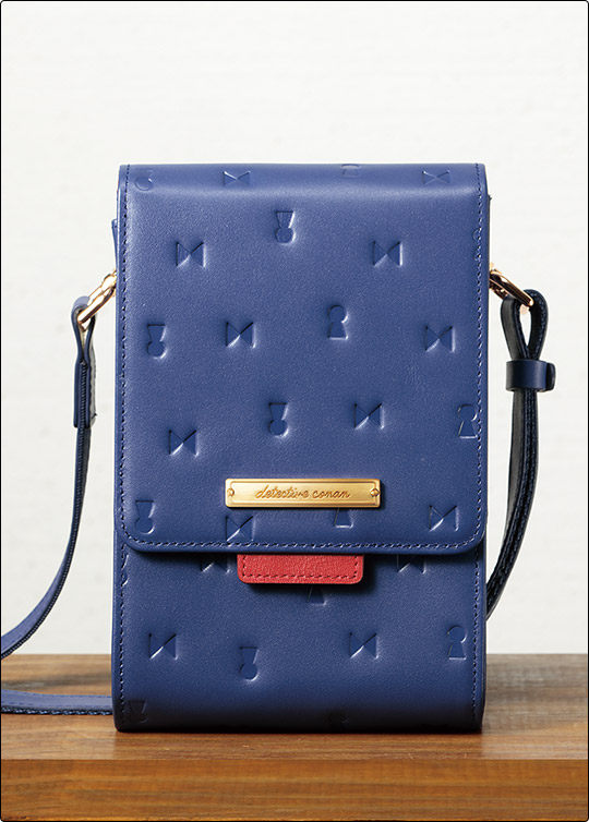 名探偵コナン】本革ショルダーウォレット／プレミアムキャラクター