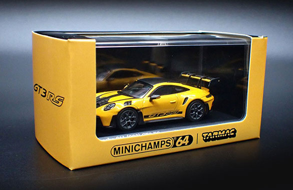 T64MC-005-YL 1/64 Porsche 911 (992) GT3 RS Signal Yellow | LINE UP