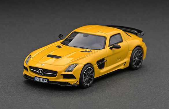 T64G-027-YL 1/64 Mercedes-Benz SLS AMG Coupé Black Series Yellow
