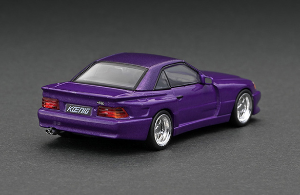 T64G-045-PU 1/64 Mercedes-Benz SL 500 Koenig Specials Purple