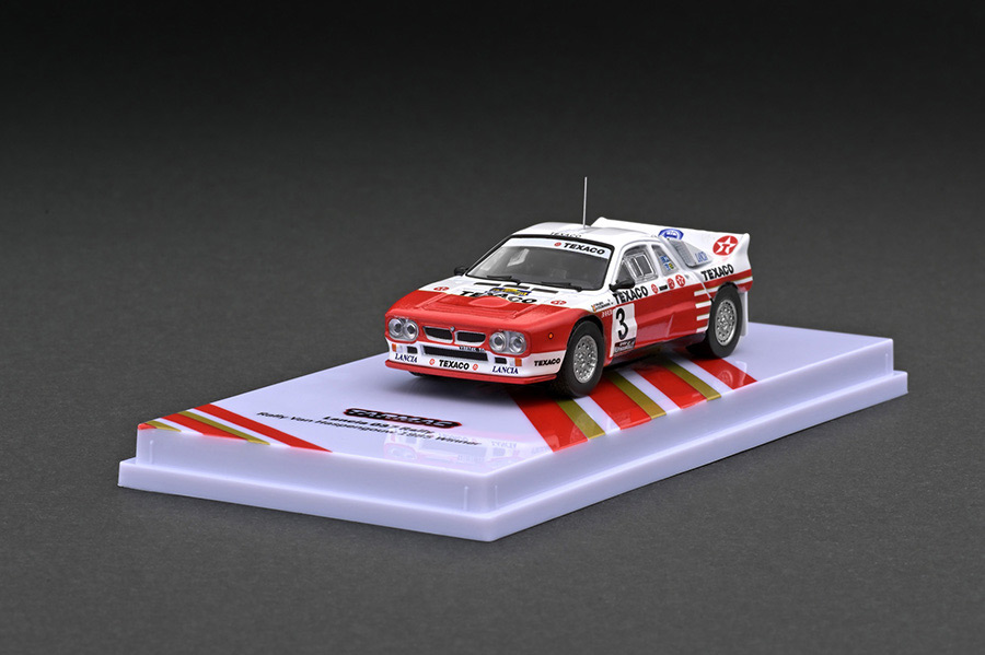 T64P-TL002-85RVH03 1/64 Lancia 037 Rally Rally Van Haspengouw 1985